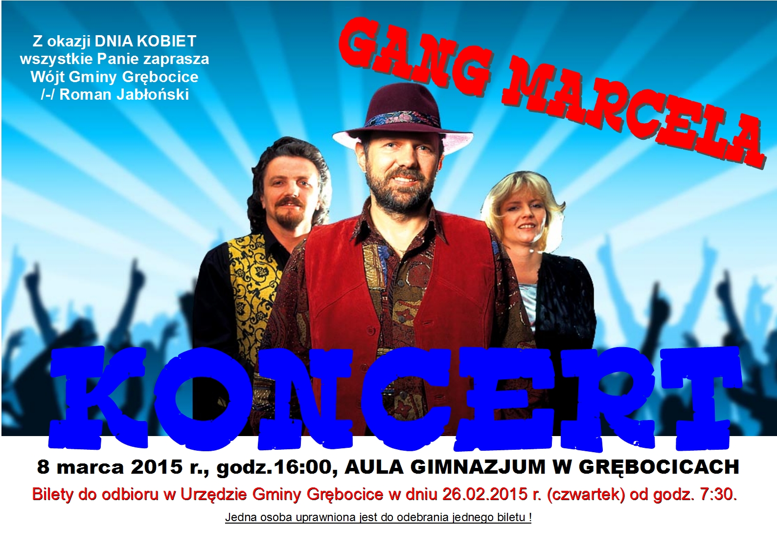 PLAKAT-GANG MARCELA
