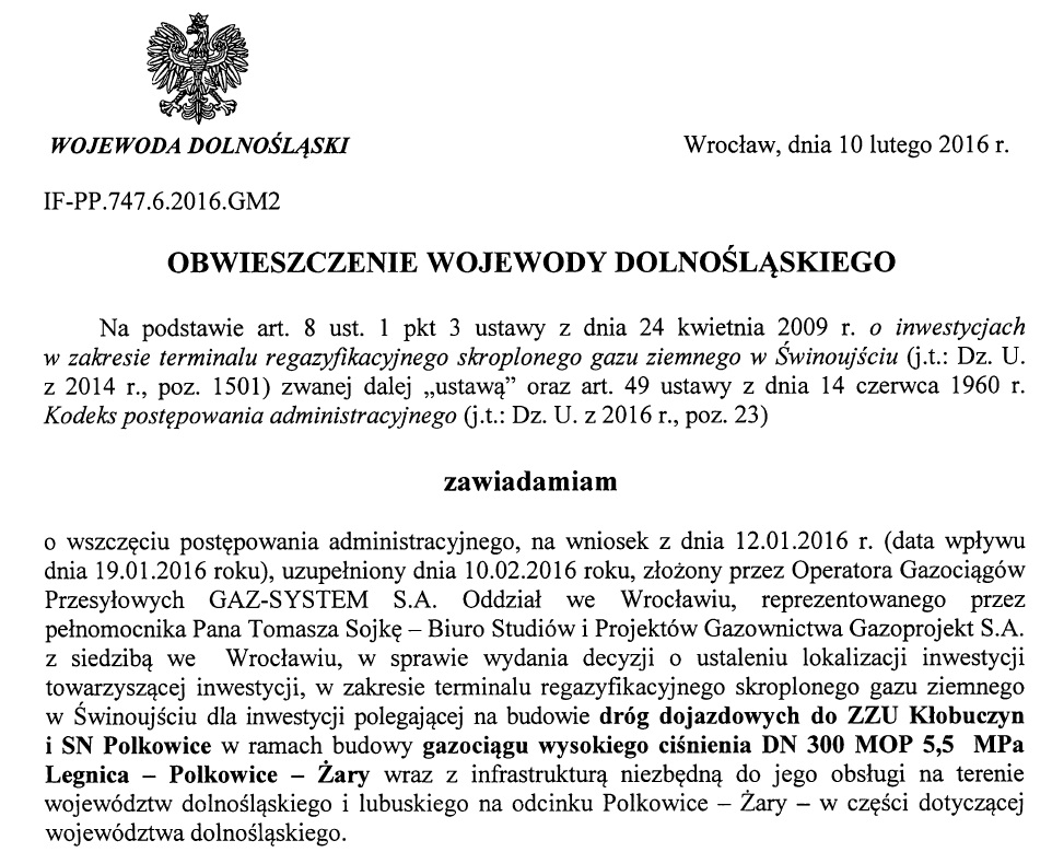obwieszczeniewojew